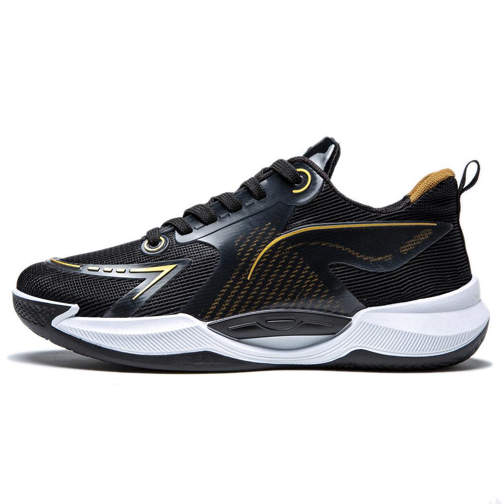 Men's Shoes New Mesh Breathable Basketball Sports Shoes Sports Students Ultra-light Shock-absorbing Running Shoes