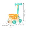 Shopping Cart for Kids Development Pretend Play for Boys Girls Birthday Gift green