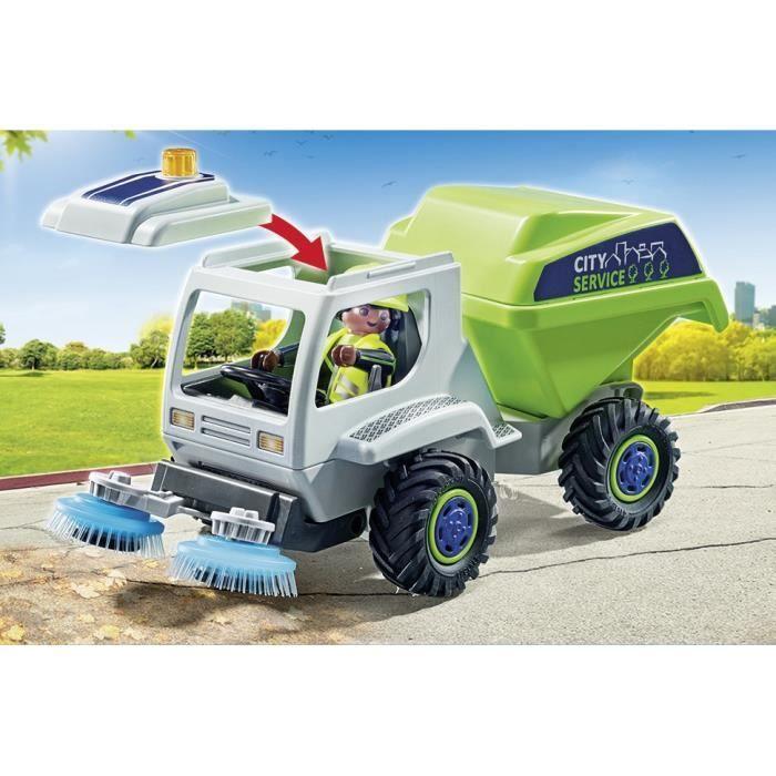 PLAYMOBIL 71432 Balayeuse de voirie - City Action - Dès 4 ans