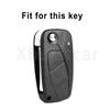 Tpu 3 Buttons Auto Flip Key Fob Cover Case Housing Remote Auto Accessories Fit For Fiat Panda Stilo Punto Doblo Grande Bravo 500 Ducato Minibus