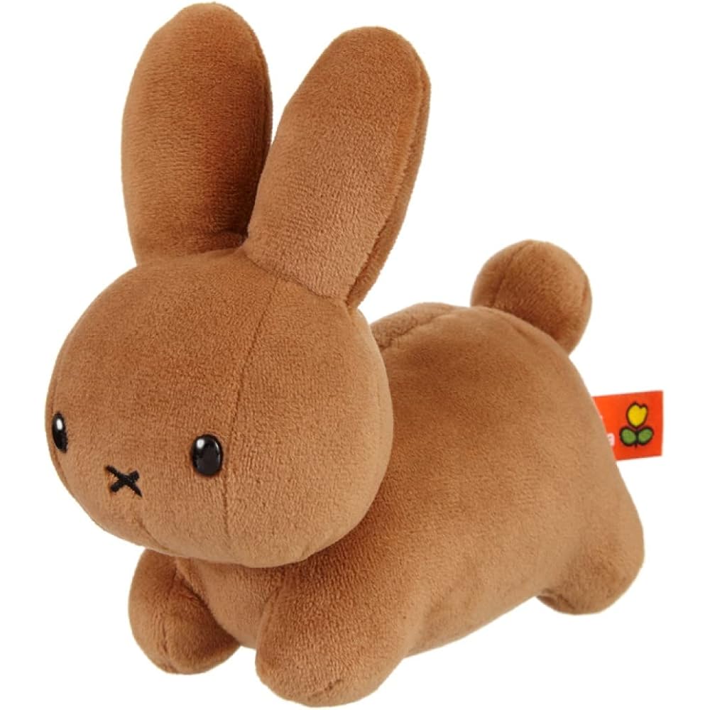 Sekiguchi Bruna Family Brown Rabbit Plush Toy SS 601448