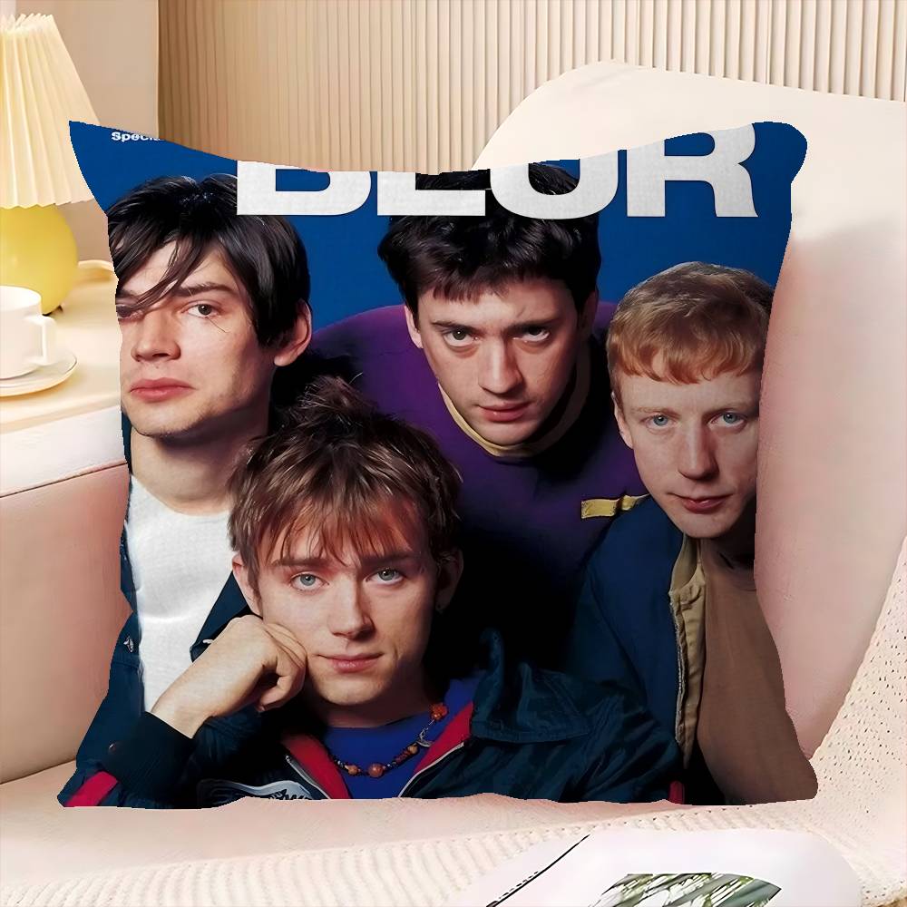 Band Musik Rapper Blur Pillow Cover Design cushion Cover decor Holiday Decorati