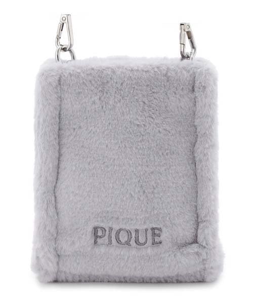 

Еко Хутро Сакоше з Логотипом Сумка через Плече для Смартфона PWGB244652 BLU [Gelato Pique]