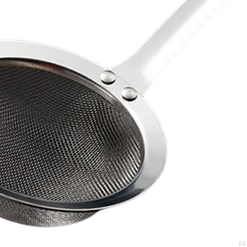 Food Strainer Colander Fry Basket ,Cooking Skimmer ,Food with Handle ,Mesh for