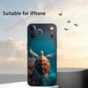 Cute Little T-Turtle Phone Case For iPhone 17, 16,15,14,13,12,11 Plus,Pro Max, Others Soft Black Cover