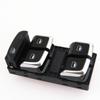 FHAWKEYEQ 10PIN Car Driver Side Window Glass Chrome Master Switch Button For Q5 A4 Allroad S4 B8 8KD 959 851 A 8K0 959 851 D