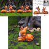 Japanese Style Resin Mini Deer Decor For Party And Holiday Celebrations