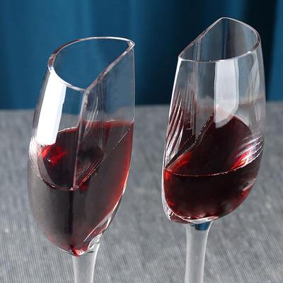 Cupe din Sticlă de Cristal 140ml Portabile Cupe Vin Roșu pe Jumătate Sticlărie Vin Înaltă Vintage Multifuncțională Pahare Vin cu Picior Lung Pahare Vin Șampanie