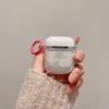 Airpods Pro Pink Bear Strawberry Bluetooth Headset Cover 3Rd Generation Protective Case Airpods 1 /2 Generation Hanging Buckle