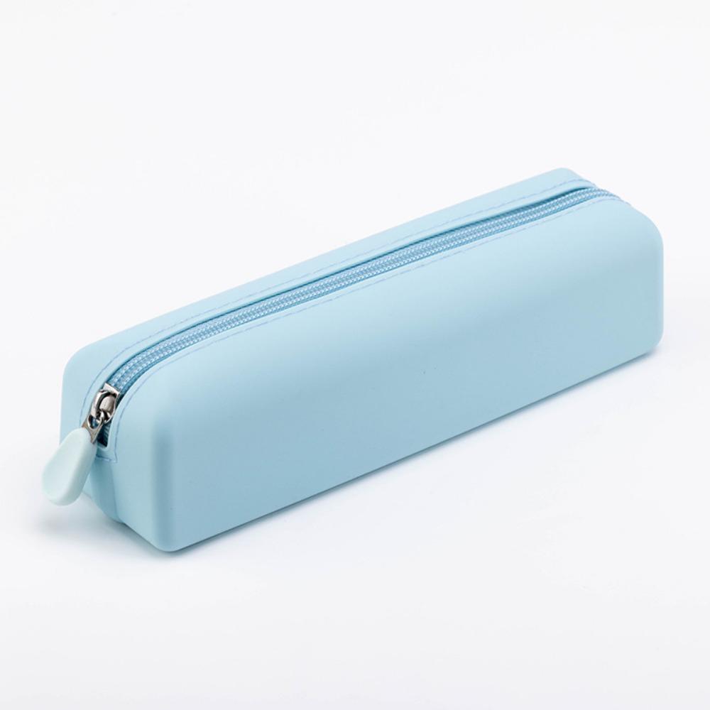 Large Capacity Pen Bag with Zipper Cosmetics Storage Bag Portable Pencil Case  Stationery