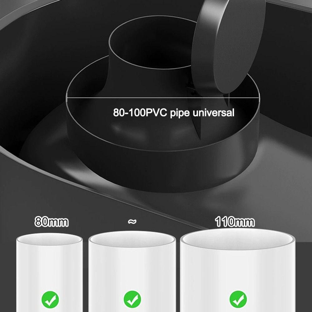 High Quality Thickened Potty Heavy Duty Plastic Portable Bucket Camping Toilets Simple Urinals for 80-110mm Pipe