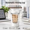 Wiederaufladbare, lebensmittelechte automatische elektrische Mixbecher für Büro, Fitness, Protein-, Milch- und Kaffeepulver