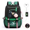 Demon Slayer Ghost Slayer Blade Peripheral Printing Trend Junior High School Students Large Capacity Student School Bag