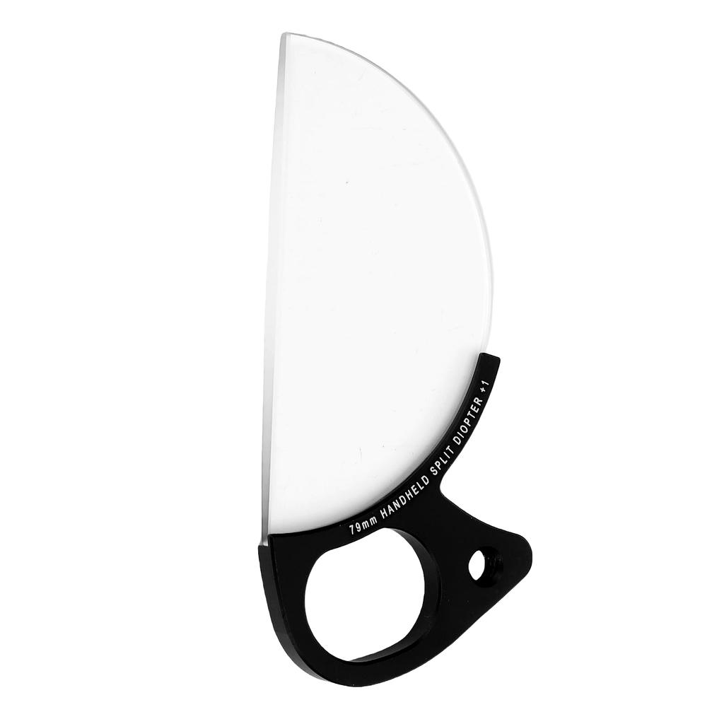 79mm Handheld Split Diopter Lens Filter Optical Glass Soft Focus Foreground Blur Diopter Lens