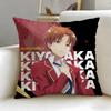 Popular Anime Classroom Of The Elite Cushion Cover Soft & Easy-Wash Pillow Case – Versatile for Couch, Bed, Travel and Office