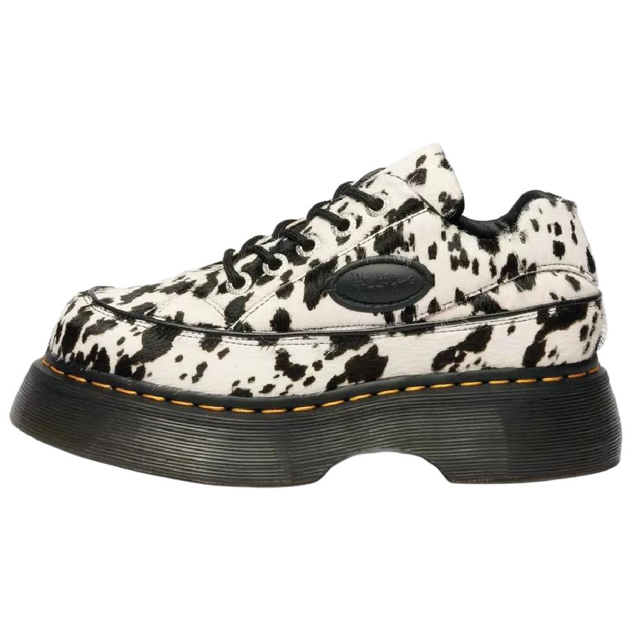 

Dr. Martens Buzz Leather Casual Lace-Up Shoes Women Shoes Black White 42846100 36