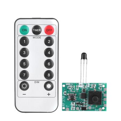 3.7V Solar Lamp String Controller Module Circuit Board with Remote Control for Solar String Lights