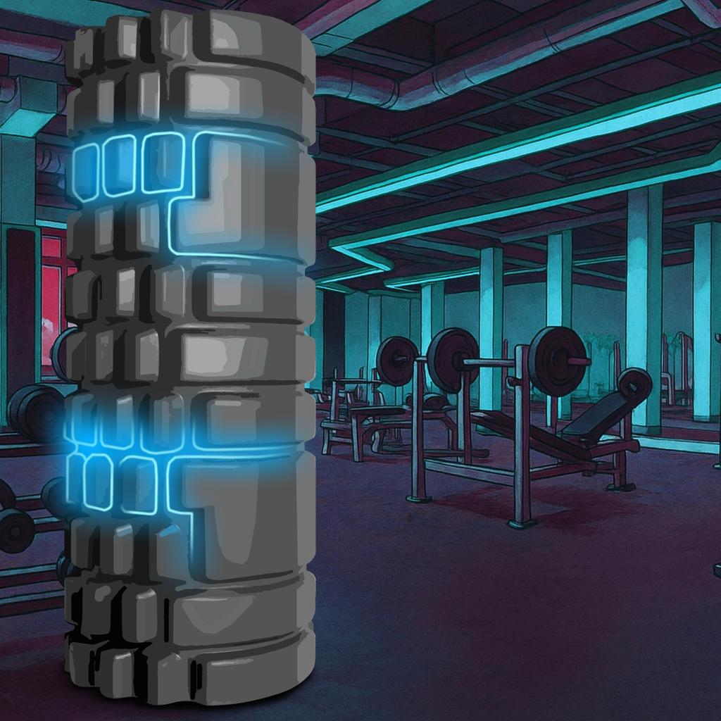 321 STRONG Foam Roller – A medium-hard massage roller. Targets deep muscles. Includes an e-book with 4K instructional videos.