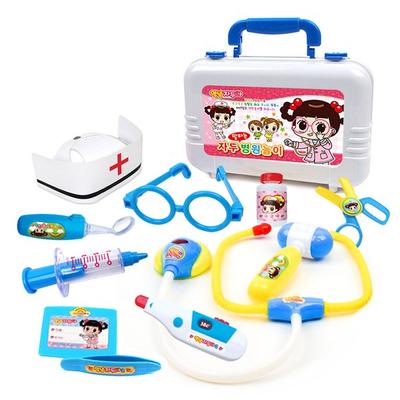 Hallo Pflaume, Sprechendes Krankenhausspiel, Blau, beliebte koreanische Spielzeuge