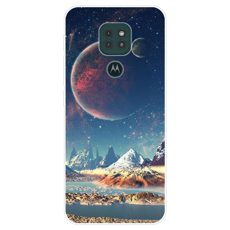 Custodia Flip Per Motorola Moto G9 Play - Cover In Pelle PU Con Design Mandala, Protezione Completa - Foto 3