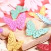 CH47 UV Exquisite Electroplated Cute Butterfly Beads Bracelet Simulation Diy Pen Handmade Jewelry Accessories Material Beads