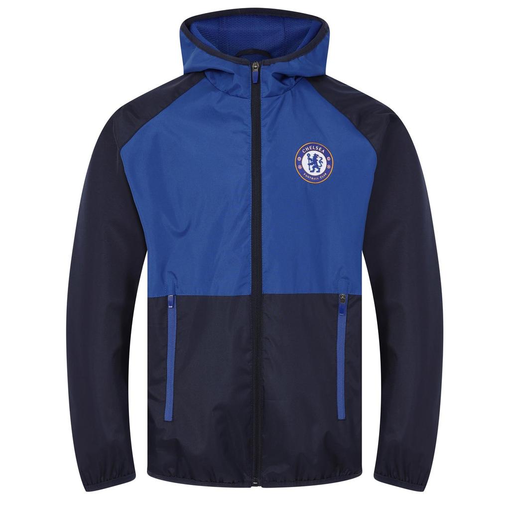 Chelsea FC Men's Crest Two Tone Windbreaker