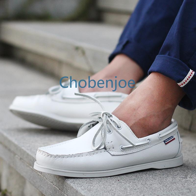 Mode Herren Klassische Bootsschuhe Leder Heißer Verkauf Herren Freizeitspaziergang Herren Hochzeitsschuhe Schnürschuhe Mode Herren Slipper Slipper