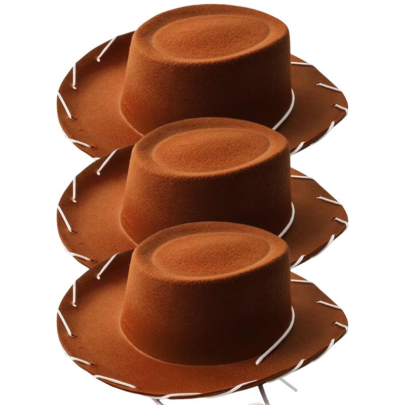 Cowboy Westernhüte und Bandanas für Kinder Kostümhüte Zubehör für Kleinkind Kinder Themen Geburtstagsparty Halloween Kostüm Kleidung