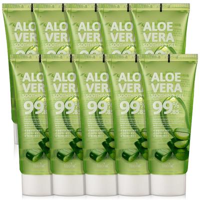 Touch Me Large Capacity Aloe Soothing Gel Aloe Vera Moisturizing Cream 100ml, 10 Pieces
