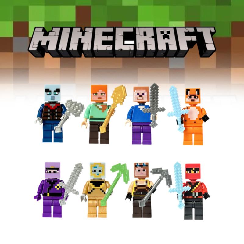 Factory World Mini Figurine Building Blocks Compatible With Lego Colorful Plastic Toys