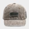 Cappellino da baseball in velluto a coste vintage con disegni di lettere ricamate per abbigliamento casual da strada