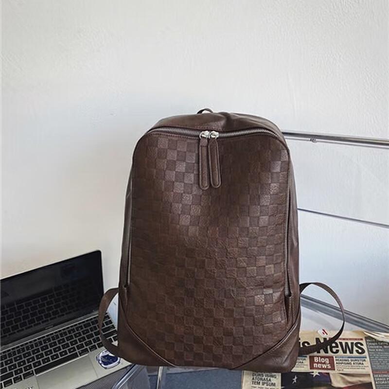 Мужской дорожный рюкзак для ноутбука Li Shen из ПУ-кожи One Size