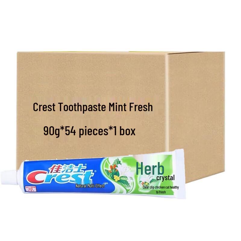 Crest Herbal Crystal Toothpaste Case (54 x 90g)