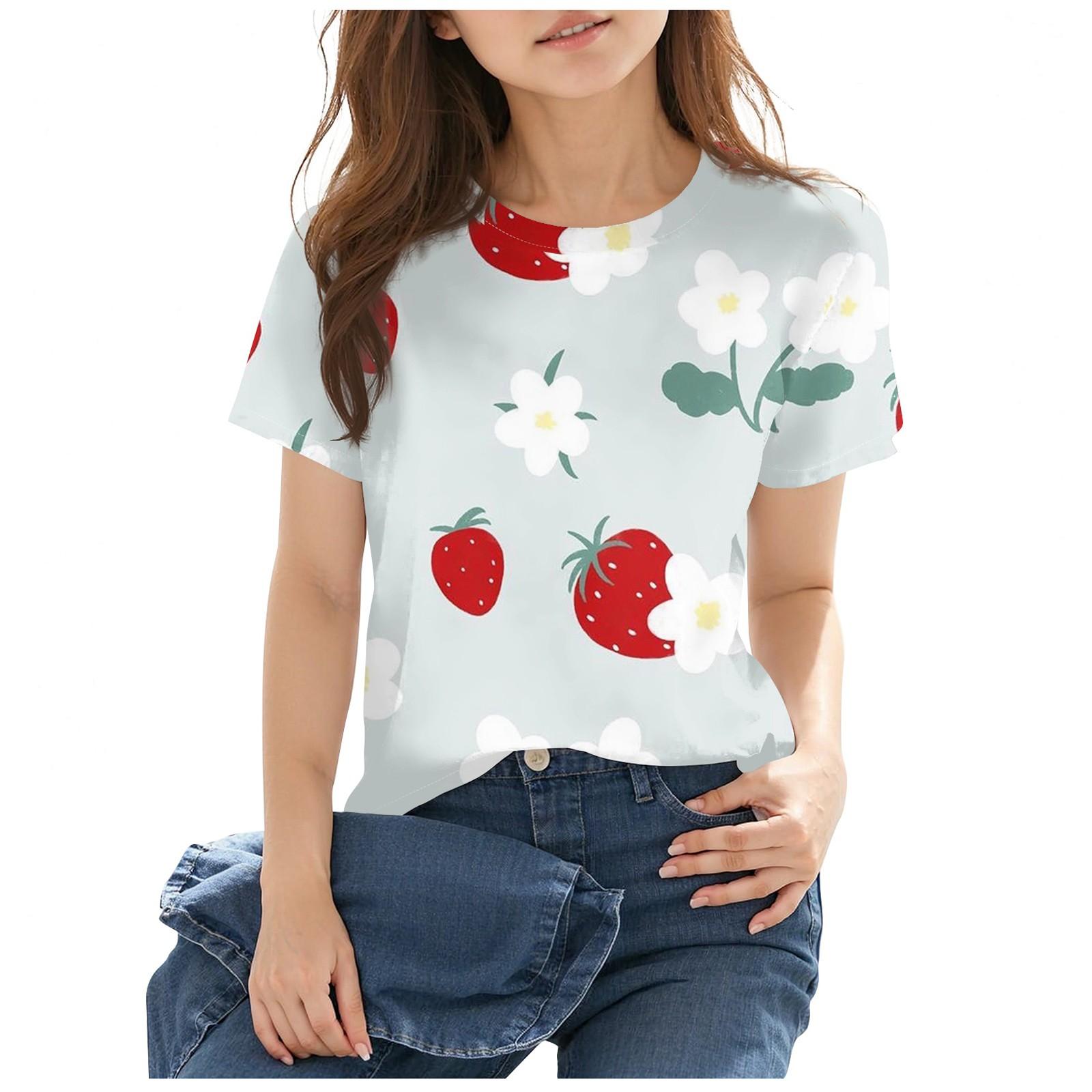 

Детская повседневная футболка с короткими рукавами и круглым вырезом с принтом, модная 150