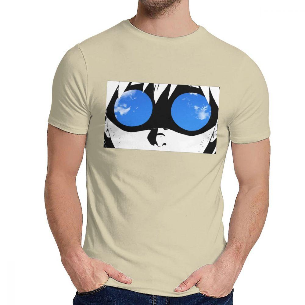 O Neck Gurren Lagann Simon Kamina T Shirt Graphic Print Unisex Soft Slim Top Tee Free
