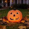 Halloween Decoration Light Up Pumpkin Decoration, Spooky Jack O Lantern Durable Ornament for Window Display, Children Photo Prop Party Drop-resistant