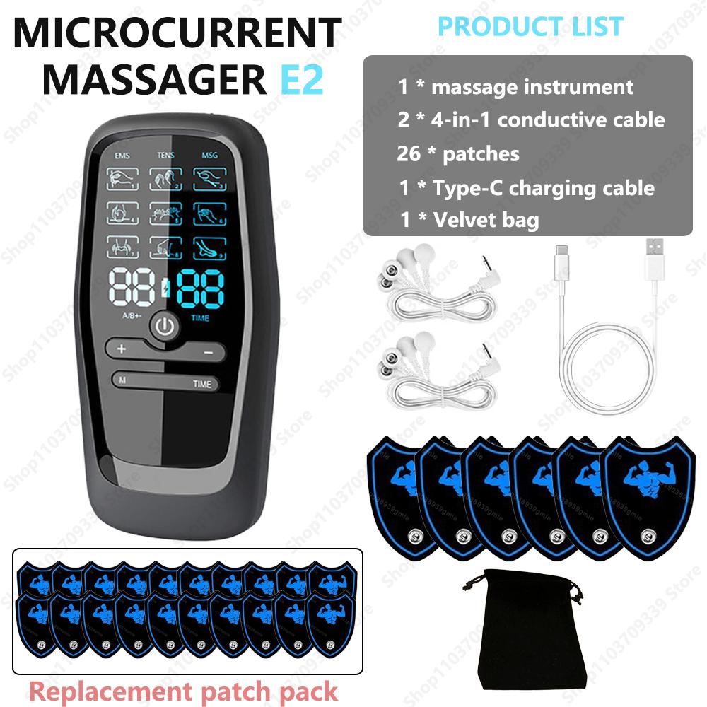 Physiotherapy Tens Muscle Stimulator Electric Ems Acupuncture Body Massage Digital Therapy Slimming Machine Electro Stimulator