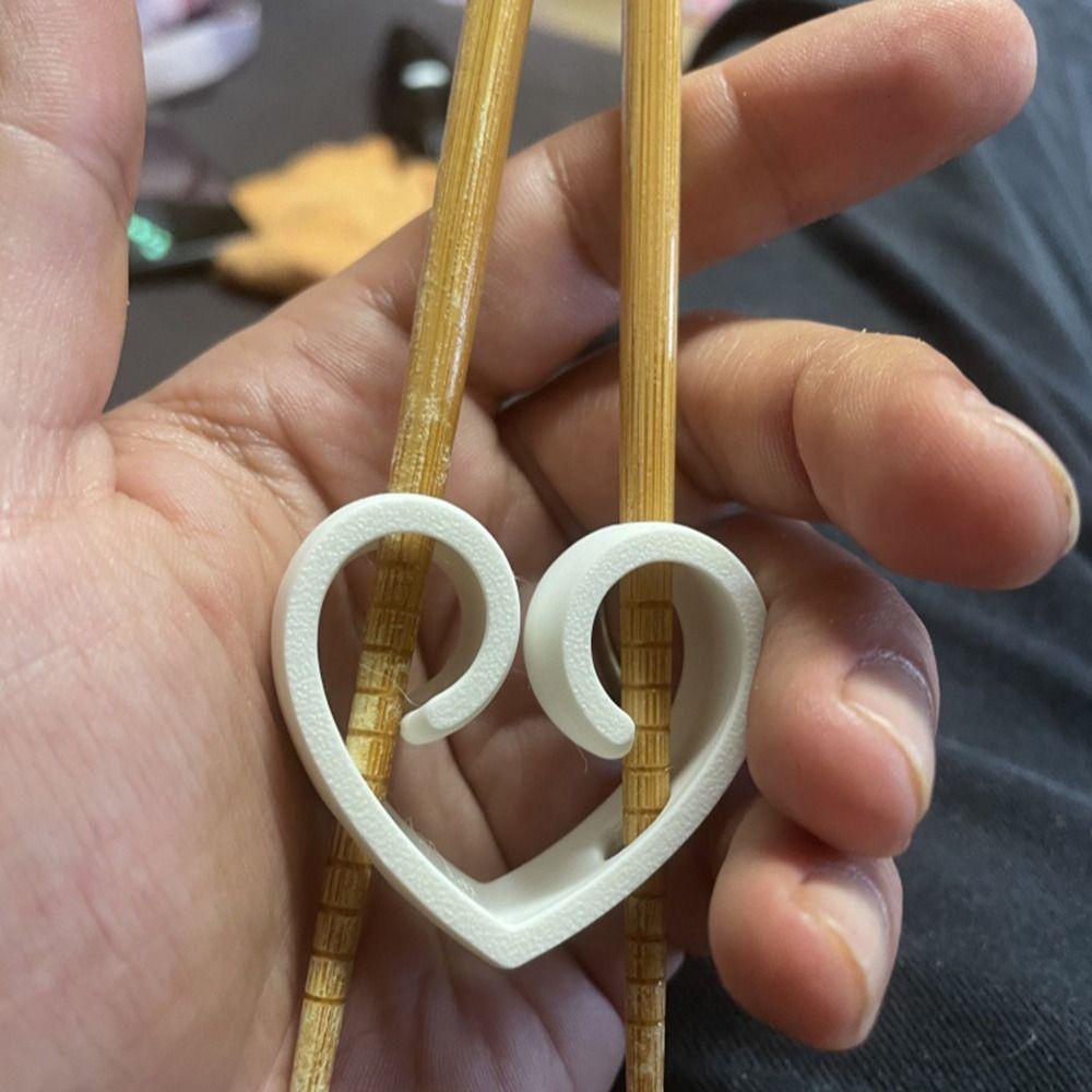 Aides aux baguettes pour débutants Entraîneur d'entraînement durable Support Baguettes chinoises réutilisables Connecteur à charnières antidérapantes pour