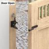 Heavy Duty Automatic Gate Latch with Bolt and Screws Designed for Slam Catch Garden and Ranch Fits Single and Double Doors