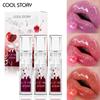 3 Lip Creative Water Oil 2N1 Lip Dyeing Liquid Set Water Light Color Retaining Lip Gloss Plump Plump Moisturizing Long-lasting Lip Color