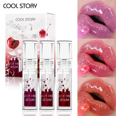 3 Lip Creative Water Oil 2N1 Set Lichid pentru Colorarea Buzelor Culoare Apă Luminoasă Rezistent la Transfer Luciu de Buze Plump Hidratant Culoare Buze de Lungă Durată