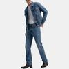 Calvin Klein Classic Truck Driver Denim Jacket With Rigid Pointed Collar Men Jackets Medium-Blue 40TM715420