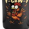 F-caw-F 400ml Ceramic with Ergonomic Handle Cute Drinking Cups Chicken Decor for Hot Cold Tea Milk Water Juice Drink Home