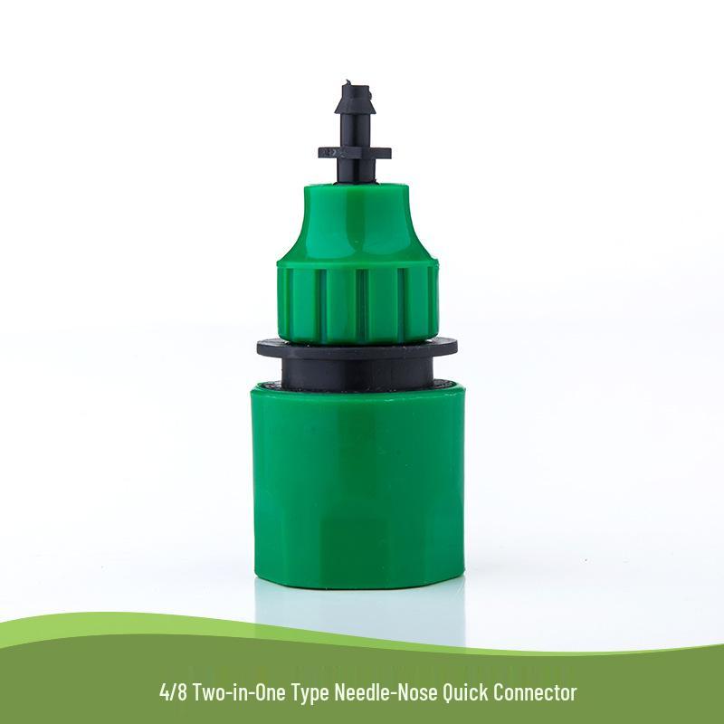 Micro-Sprinkler Drip Irrigation Quick Connect Nozzle for 4/7 Capillary Tube