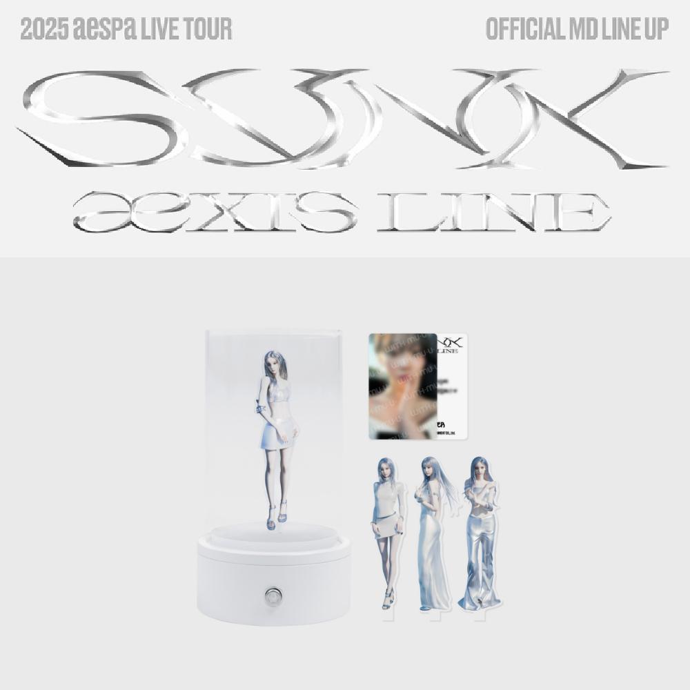 Pre-order 2025 aespa LIVE TOUR SYNK: aeXIS LINE Acrylic Mood Lamp