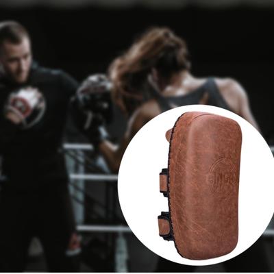 Boxerské zakřivené kopyací štíty Příslušenství Rukavice na nohy Potřeby Pro údery Muay Thai Trénink