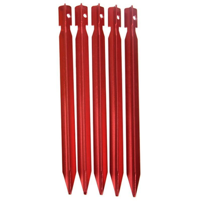 Zelt zubehör 1 Stück aluminiumlegierung rot camping ausflug heringe pfahl nagel farbe rot Zelt zubehör 1 Stück aluminiumlegierung rot camping ausflug heringe pfahl nagel farbe rot
