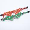 with Bell Kitten Bowties Collar Necklace Adjustable Kitten Christmas Bow Collar  Autumn