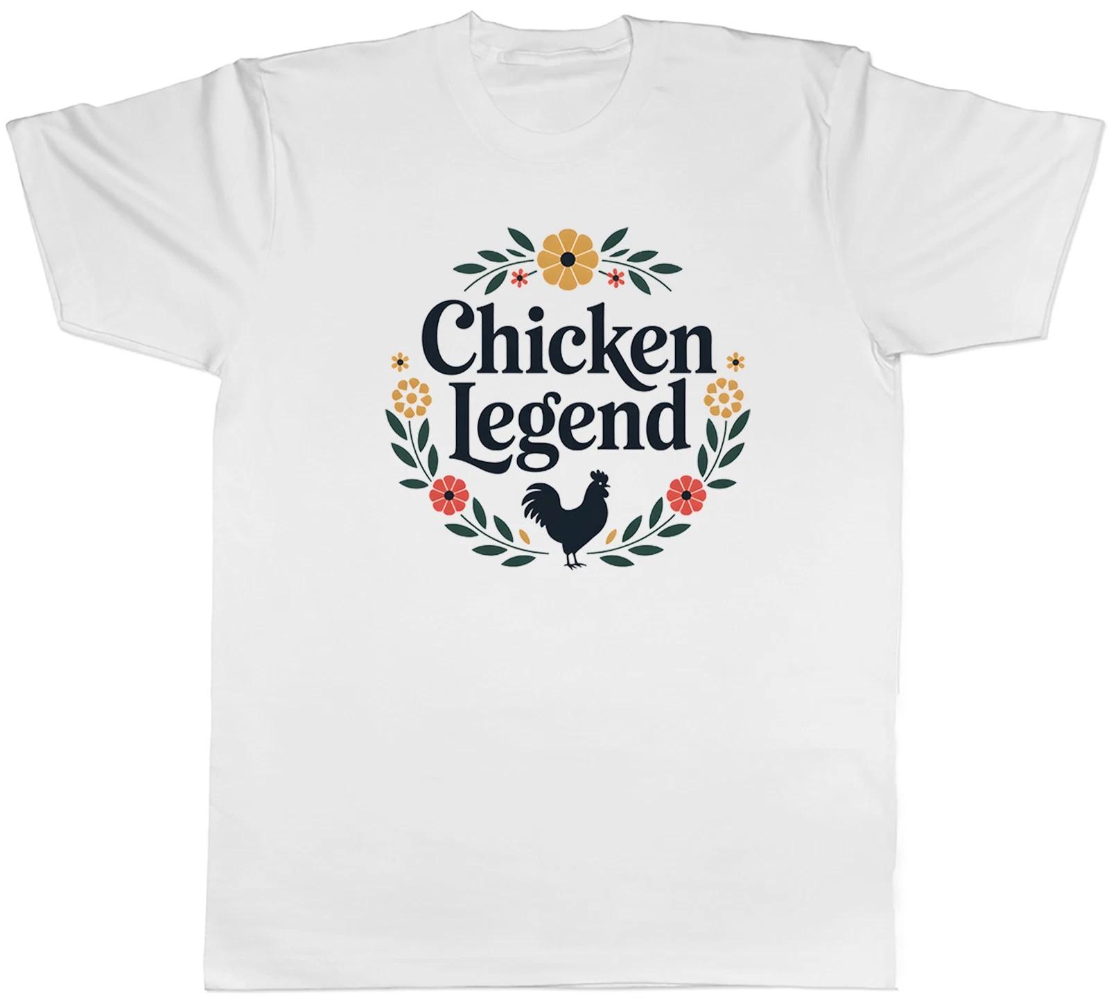 Chicken Legend Funny Mens T-Shirt Tee Gift Top XXL