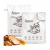 1pc Beeswax Coated Beeswax Bread Bags Organic Linen Food Storage Bags Sourdough Bread Bags  Homemade